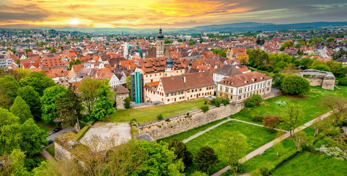 Drohnenaufnahmen in Forchheim