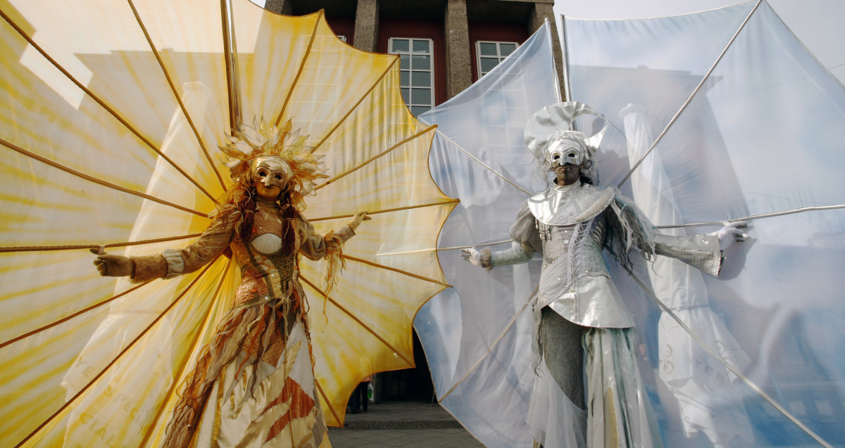 Walkact in Woltersdorf