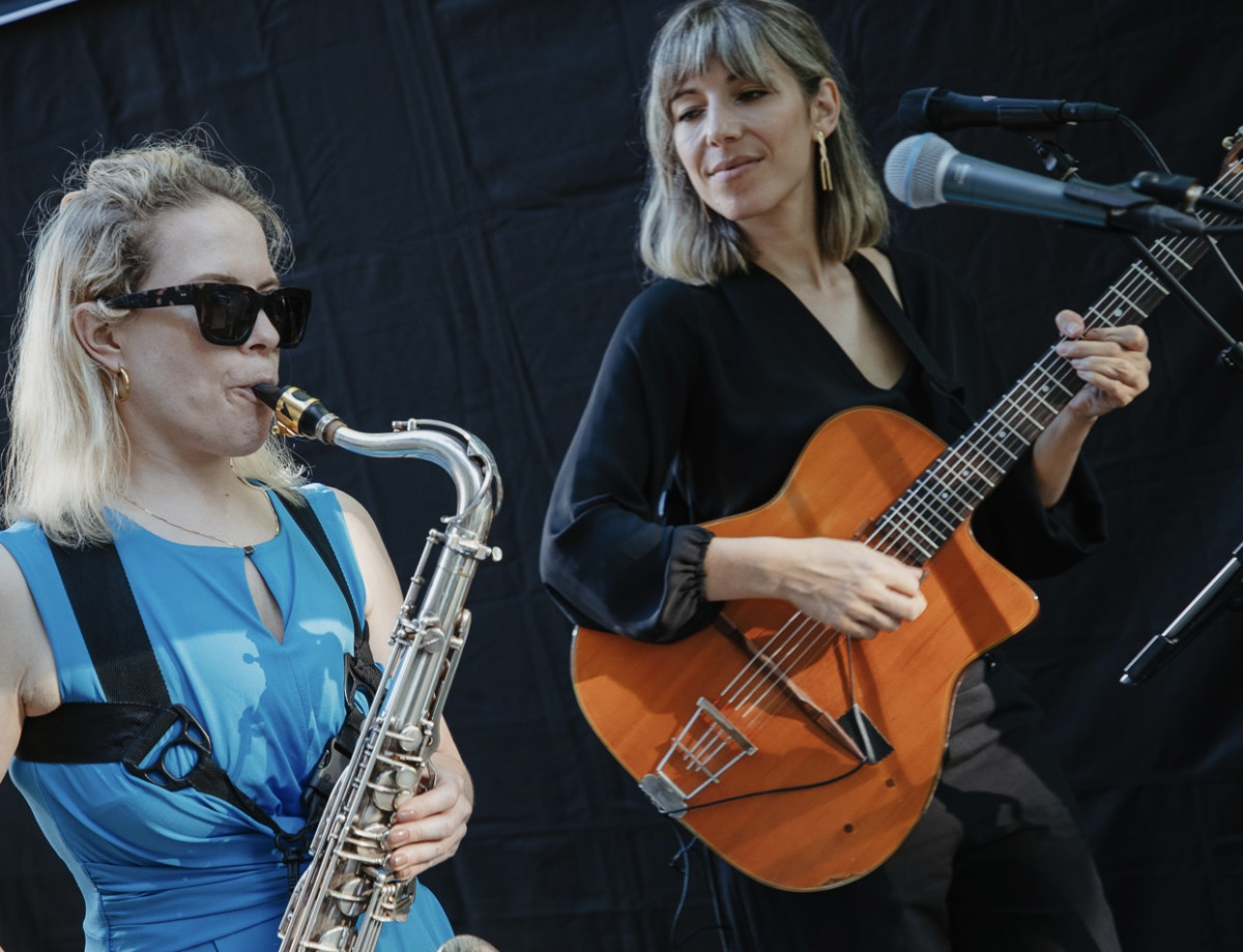 Saxophonist in Berlin