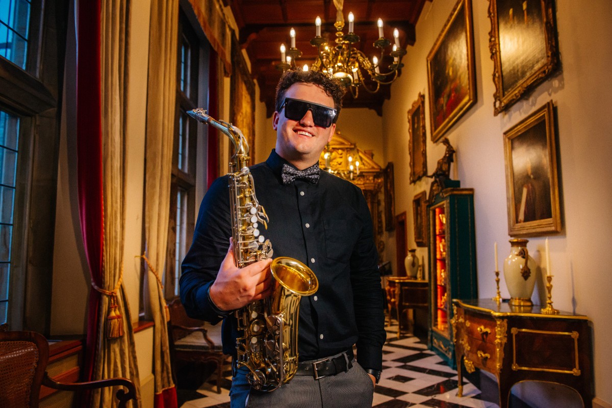 Saxophonist in Herrstein