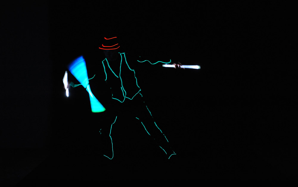 Jongleur in Woltersdorf
