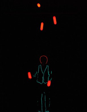 Lasershow in Woltersdorf